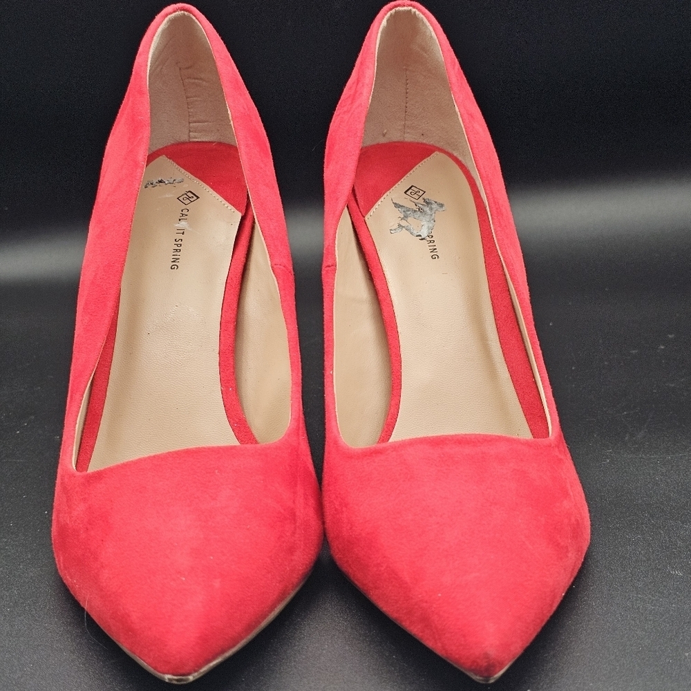 Call It Springs Red Heels - Picture 5 of 8